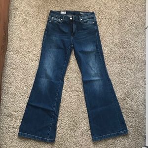 Authentic Flare Gap Jeans- size 28 short